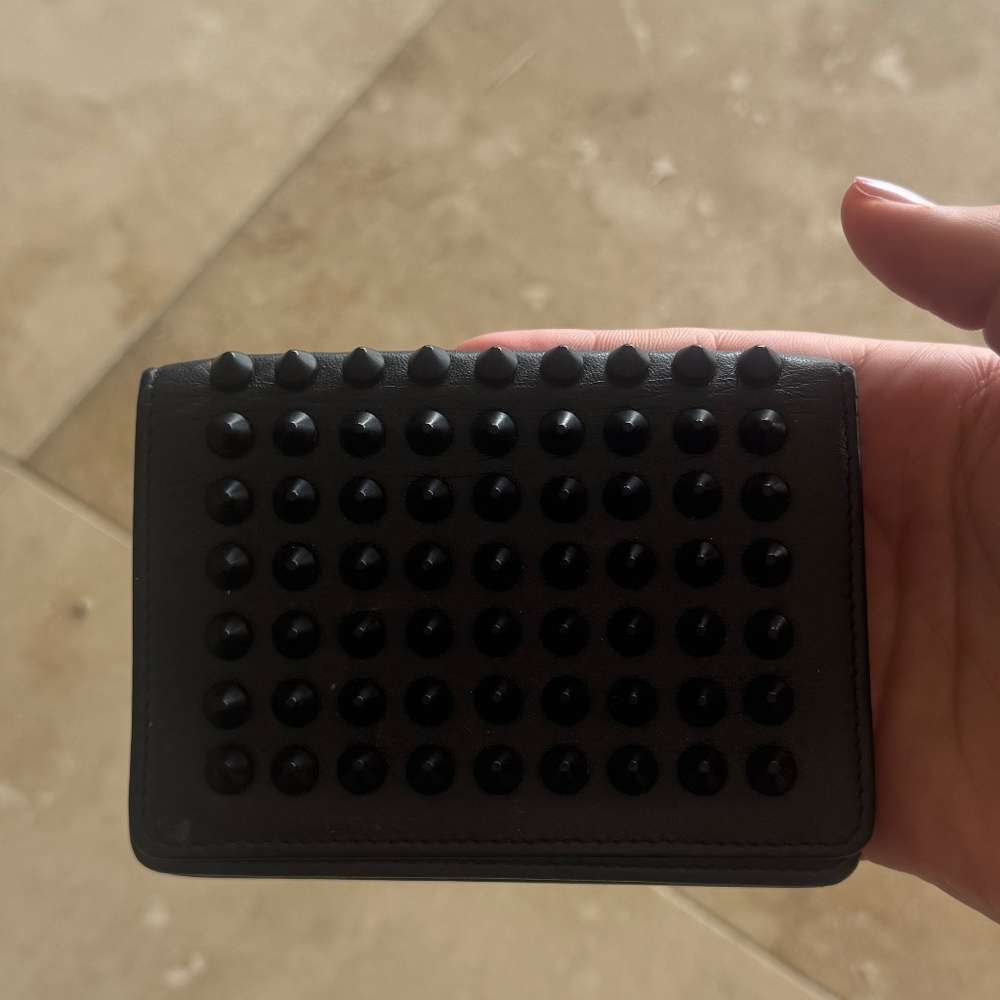 Vintage Louboutin Wallet + Cardholder